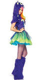 BFJFY Women Halloween Green Monster Animals Cosplay Costume - BFJ Cosmart