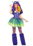 BFJFY Women Halloween Green Monster Animals Cosplay Costume - BFJ Cosmart