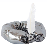 BFJFY Men's India Aladdin Hat Feather Hat Cap Halloween Costume - BFJ Cosmart