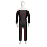 Cosplay Star Trek Voyager Racing Suit  Jumpsuit Drive Costumes Women Full Set Man Woman Costume Halloween Party Prop - BFJ Cosmart