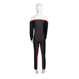 Cosplay Star Trek Voyager Racing Suit  Jumpsuit Drive Costumes Women Full Set Man Woman Costume Halloween Party Prop - BFJ Cosmart