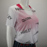 Cosplay Birds of Prey Harley Quinn Costumes Full Set Vest Short Pants T-Shirts Woman Halloween Costume Party Prop - BFJ Cosmart