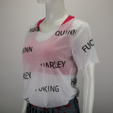 Cosplay Birds of Prey Harley Quinn Costumes Full Set Vest Short Pants T-Shirts Woman Halloween Costume Party Prop - BFJ Cosmart