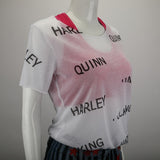 Cosplay Birds of Prey Harley Quinn Costumes Full Set Vest Short Pants T-Shirts Woman Halloween Costume Party Prop - BFJ Cosmart