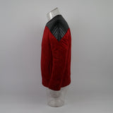 Star Trek The Next Generation Captain Picard Duty Uniform Jacket TNG Red Cosplay Costume Man Winter Coat Warm - BFJ Cosmart