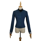Star trek Discovery Season 2 Blue Uniform with Badge Woman Cosplay Costume - BFJ Cosmart