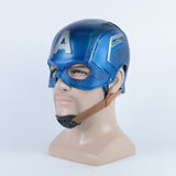 Captain America 3 Civil War Captain America Helmet Soft PVC Cosplay Steven Rogers Superhero Latex Mask Halloween Party Prop - BFJ Cosmart