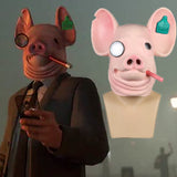 2019 New Game Watch Dogs: Legion Cosplay Legion Winston Pig Mask King of Hearts Watch Dogs Masks Halloween Party Prop - BFJ Cosmart