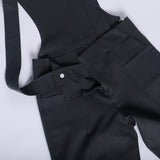Star Trek Cosplay The Next Generation Premier Line Uniform Pant Bib Pants TNG Men Adult Trousers Rompers Halloween Party Prop - BFJ Cosmart