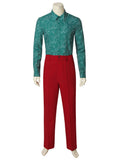 2019 joker Costume Cosplay Joaquin Joker Mask Suit Uniform Halloween Party Fancy Dressed Men Kids Adult - BFJ Cosmart