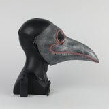 Steampunk Plague Bird Doctor Cosplay Mask Plague doctor Masks Latex LED Funny Event Holiday Halloween Party Costume Props - BFJ Cosmart