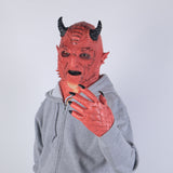Game DIABLO 3 Boss Demon Belial Cosplay Prop Kids Adult Latex Mask Helmet Horn Headwear Gloves Paw Party Halloween Carnival Suit - BFJ Cosmart