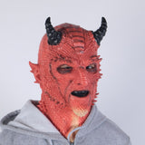 Game DIABLO 3 Boss Demon Belial Cosplay Prop Kids Adult Latex Mask Helmet Horn Headwear Gloves Paw Party Halloween Carnival Suit - BFJ Cosmart