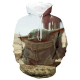 Star Wars The Mandalorian Hoodie Cosplay Costume Sweater Coat Jacket Pedro Pascal Mandalorian Soldier Warrior Star Wars Prop - BFJ Cosmart