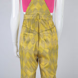 Birds of Prey Suicide Squad Harley Quinn Cosplay Costumes Joker Vest Jumpsuit Golden Yellow Romper Overalls Halloween Suit - BFJ Cosmart