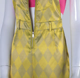 Birds of Prey Suicide Squad Harley Quinn Cosplay Costumes Joker Vest Jumpsuit Golden Yellow Romper Overalls Halloween Suit - BFJ Cosmart