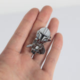 Cosplay Star Wars Mandalorian Baby Yoda Jedi Pin Badge Brooch Accessories Star Wars Action Figure Props - BFJ Cosmart