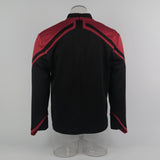 Star Trek Admiral JL Picard Uniform Cosplay Startfleet Male Red Gold Blue Men Top Shirts Coat Adult Halloween Costume Prop - BFJ Cosmart