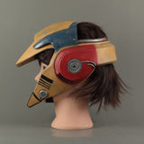 Star Wars 9 The Rise of Skywalker Rey Helmet Cosplay Mask Masquerade Props Latex Masks - BFJ Cosmart