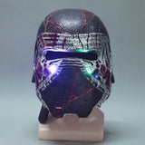 Kylo Ren Helmet Led Light Cosplay Star Wars 9 The Rise of Skywalker Latex Mask  Helmets Masks Halloween Party Prop - BFJ Cosmart