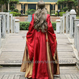 Custom Made Queen Cersei Lannister Red Exclusive Dress Game Of Thrones Costume For Adult Women Halloween Cosplay Costume - BFJ Cosmart