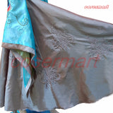 Custom Made Game of Thrones Queen Cersei Lannister Green Exclusive Dress Costume Adult Women Dance Party Cosplay Costume - BFJ Cosmart