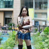 Dawn of Justice League Wonder Woman Cosplay Woman's Superhero Diana Prince Halloween Costume - BFJ Cosmart
