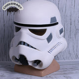 Star Wars Helmet Stormtrooper Mask Wearable Cosplay Helmet Masks Full Face PVC Adult Party Prop - BFJ Cosmart