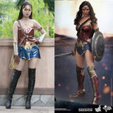 Dawn of Justice League Wonder Woman Cosplay Woman's Superhero Diana Prince Halloween Costume - BFJ Cosmart