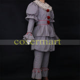 Pennywise Cosplay Costume Stephen King's Mask Men Costume Pennywise Mask Clown Costume Halloween Terror Costume Masquerade - BFJ Cosmart
