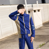 2017 Star Trek Discovery Costume with Badge Captain Uniform Blue Jacket Coat Man Cosplay Costume Starfleet Halloween Costume New - BFJ Cosmart
