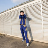 2017 Star Trek Discovery Costume with Badge Captain Uniform Blue Jacket Coat Man Cosplay Costume Starfleet Halloween Costume New - BFJ Cosmart