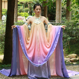 Cos Star Wars Dress Cosplay Queen Padme Naberrie Amidala Dresses Chiffon Women Adult Halloween Party Prop - BFJ Cosmart