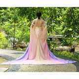 Cos Star Wars Dress Cosplay Queen Padme Naberrie Amidala Dresses Chiffon Women Adult Halloween Party Prop - BFJ Cosmart
