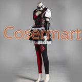 Batman Arkham Asylum Harley Quinn Halloween Carnival Cosplay Costumes Outfit Party Dress Dark Knight Suit for Adult Women - BFJ Cosmart