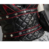 Batman Arkham Asylum Harley Quinn Halloween Carnival Cosplay Costumes Outfit Party Dress Dark Knight Suit for Adult Women - BFJ Cosmart