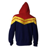 Captain Marvel Cosplay Costume Carol Danvers 2019 Superhero Hoodie Halloween Costumes Ms. Marvel Jacket Cosplay - BFJ Cosmart