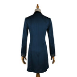 New Star Trek Discovery Season 2 Starfleet Commander Female Blue Uniform Dress Badge Costumes Woman Adult Cosplay Costume - BFJ Cosmart