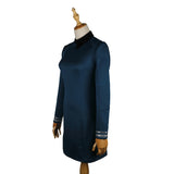 New Star Trek Discovery Season 2 Starfleet Commander Female Blue Uniform Dress Badge Costumes Woman Adult Cosplay Costume - BFJ Cosmart