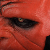 New Movie Hellboy: Rise of the Blood Queen Mask Ox Horn Mask Right Hand Cosplay Gloves Armor Latex Hand Gauntlet Party Halloween - BFJ Cosmart