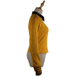 Star Trek Discovery Season 2 Set Starfleet Commander Uniform with Badge Woman Cosplay Costume - BFJ Cosmart