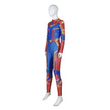 New 3D Women Girls Movie Version Captain Marvel Carol Danvers Cosplay Costume Zentai Superhero Bodysuit Suit Jumpsuits - BFJ Cosmart