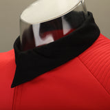 New Star Trek Uniform Discovery Season 2 Starfleet Captain Kirk Shirt With Badge Costumes Men Adult Halloween Cosplay Costume - BFJ Cosmart
