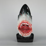 Latex Animal Mask Carnival Costume Accessory Novelty Halloween Party Head Mask Shark Fancy Dress Party Ocean Fish Cosplay Mask - BFJ Cosmart