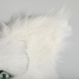 Cosplay Latex Mask Carnival Prop Costume Masks Adult Animal White Dog Mask Can Open Mouth Cosplay Halloween Party - BFJ Cosmart