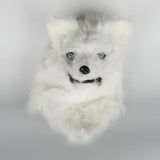 Cosplay Latex Mask Carnival Prop Costume Masks Adult Animal White Dog Mask Can Open Mouth Cosplay Halloween Party - BFJ Cosmart