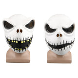 The Nightmare Before Christmas Jack Skellington Cosplay Latex Helmet Halloween Props - BFJ Cosmart