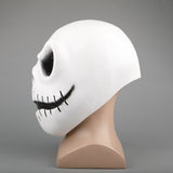 The Nightmare Before Christmas Jack Skellington Cosplay Latex Helmet Halloween Props - BFJ Cosmart