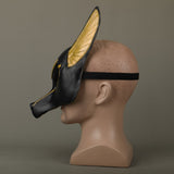 Egyptian Anubis Cosplay Face Mask Latex foam Canis spp Wolf Head Animal Masquerade Props Party Halloween Fancy Dress Ball - BFJ Cosmart