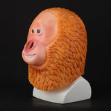 Animal Masks Latex Animal Themed Costumes Monkey Orangutan Mask Cosplay Prop Halloween Accessories Men Women Face Mask Full Head - BFJ Cosmart